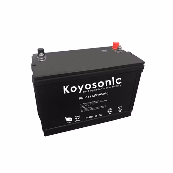 Bateria pequena de chumbo e cálcio 70ah 12V bateria de lítio 65ah