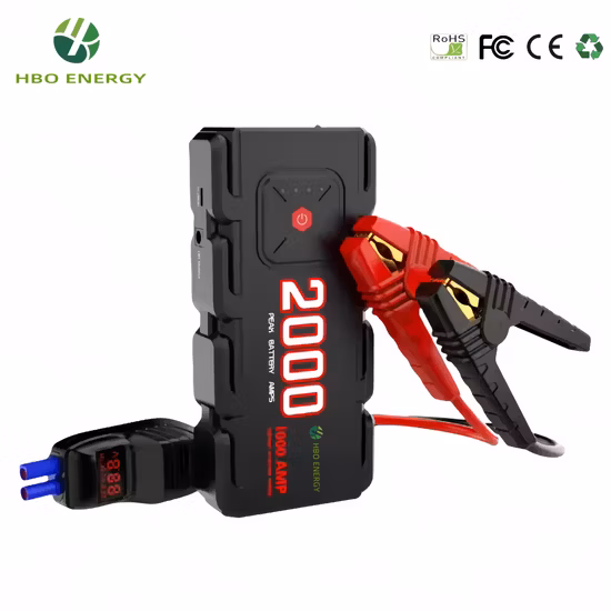 Altertool 12V 15000mAh 2000A Car Power Multifuncional Jump Starter