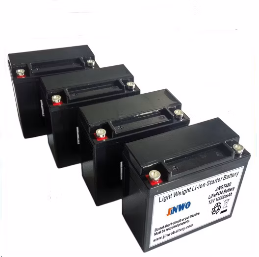 Bateria de partida de motocicleta de lítio 12V 10ah Bateria de partida de motocicleta
